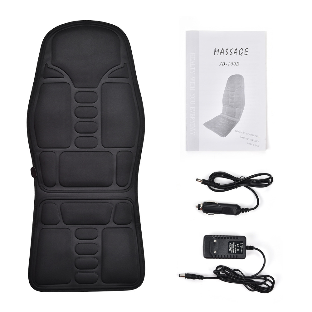 Portable Electric Foldable Heating Vibration Car Home Massage Seat Cover Cushion Details