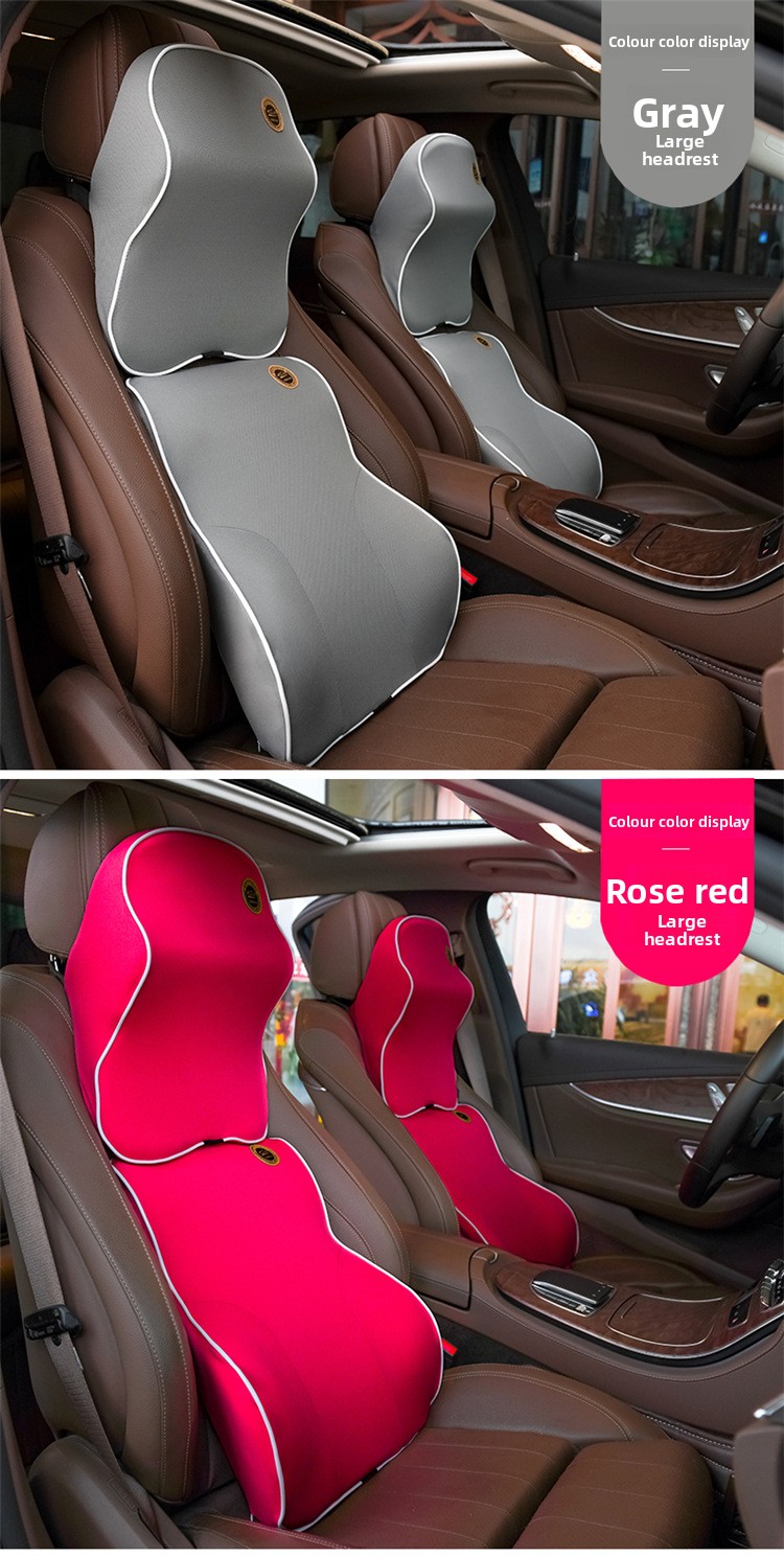 Wholesale Memory Foam Car Seat Cushions & Neck Pillow Headrest Lumbar Support Pad