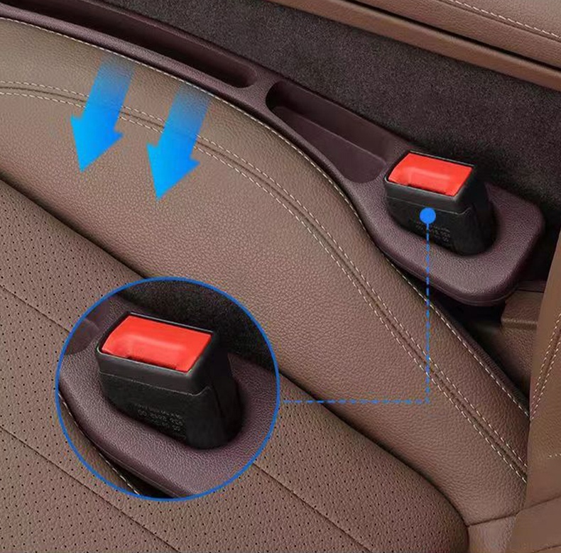 Car Interior Accessories Car Seat Gap Filler Side Seam Plug Strip Leak-proof Filling Strip Between Seats Console Organizer
