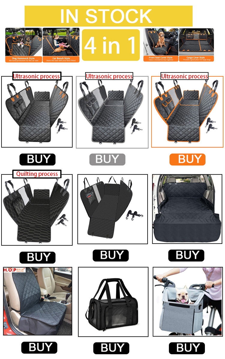 Pet Car Seat Cover Models