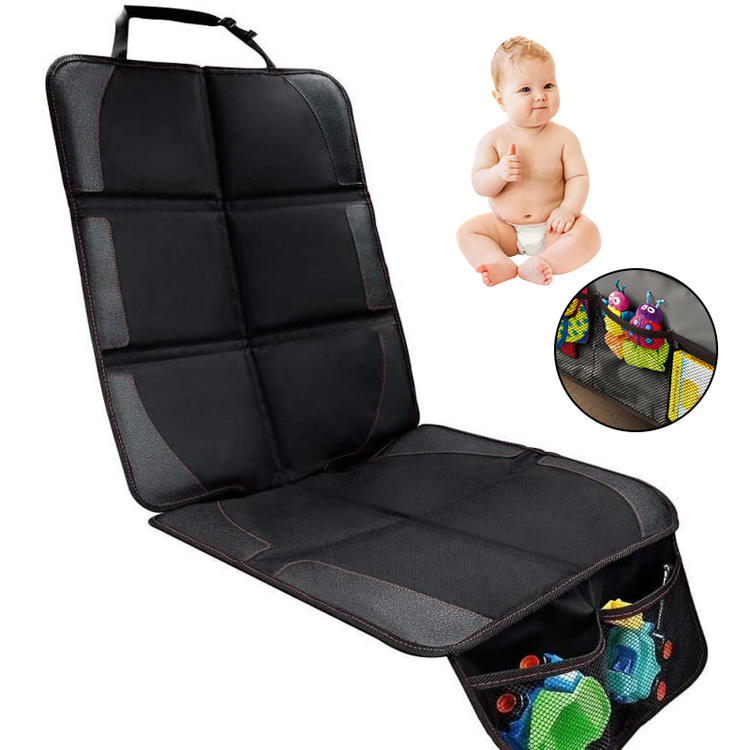 Waterproof Lengthen Non-Slip Safety Cushion Universal Baby Car Seat Cover Durable Seat Protector for Back Seat