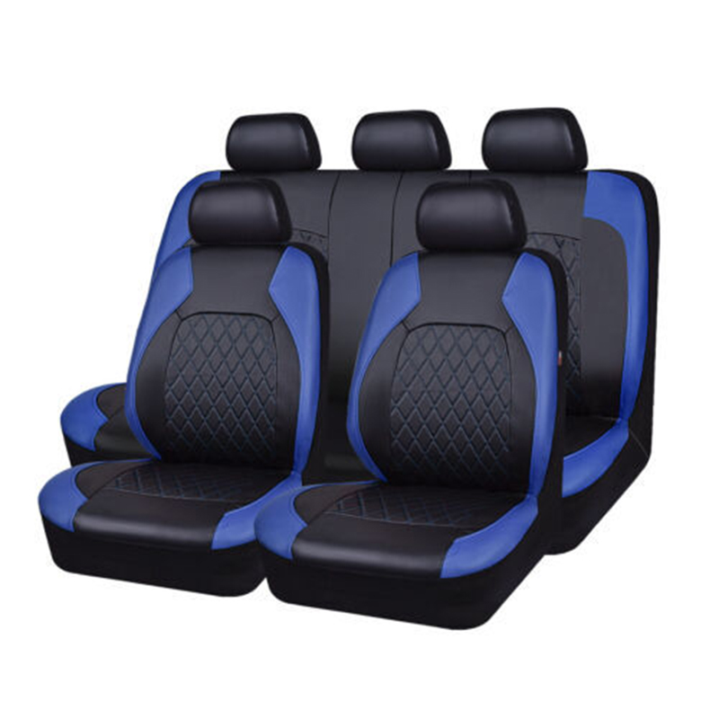Factory Direct Sales Interior Accessories Universal Car Chair Seat Cover Full Set Luxury Leather Car Seat Covers
