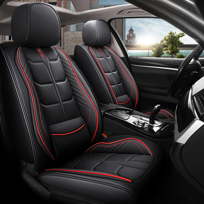 New Style Car Seat Cushion Universal Leather Seat Cover for All Seasons All-Inclusive All-Encompassing