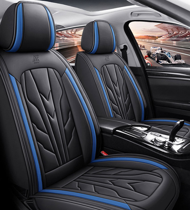 Luxury Leather Car Seat Cover Suitable for 5 Seats, Most Models Universal, All Inclusive, Durable Wear-resistant Customize