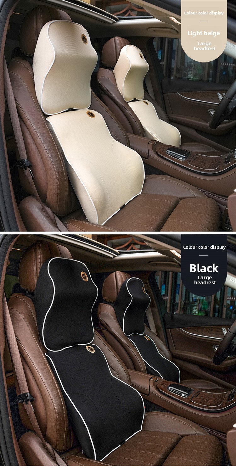 Wholesale Memory Foam Car Seat Cushions & Neck Pillow Headrest Lumbar Support Pad