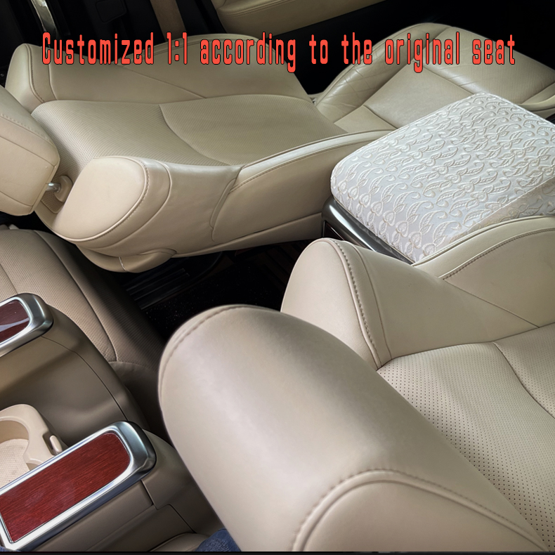 Luxury 7Seats Car Seat Cover Waterproof PU Leather Durable Custom Fit Seat Covers for Toyota Alphard