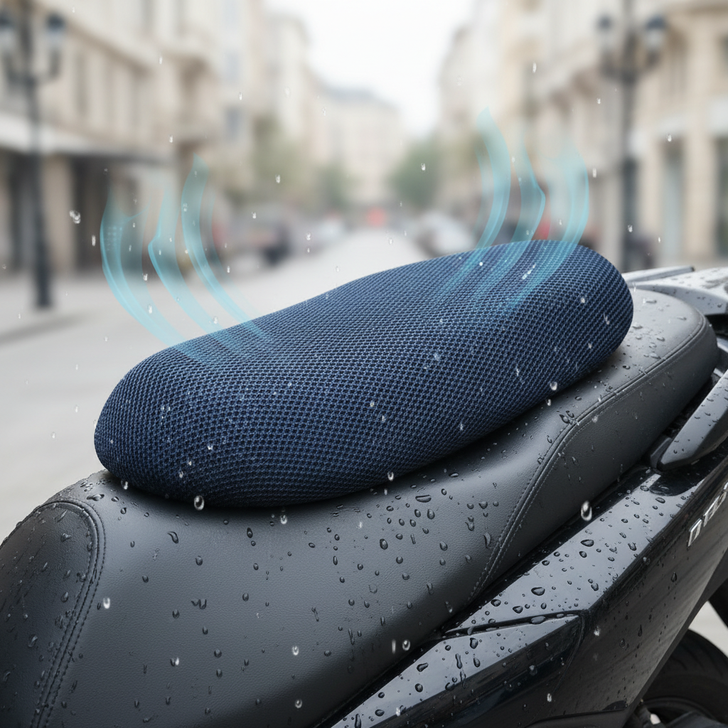 Universal Luxury Motorcycle Leather Seat Covers Proper Price for Any Shape Automotive Plastic Product