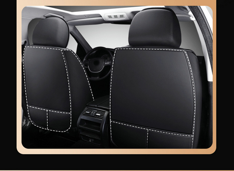 Waterproof 5D Leather Car Seat Cover Universal 5 Seats Protector Auto Seat Covers