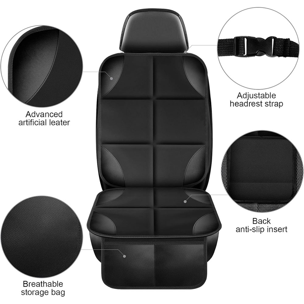 Auto Seat Cover Mat for Child Car Seats,Car Seat Protector for Carseat,Protect Automotive Vehicle Upholstery