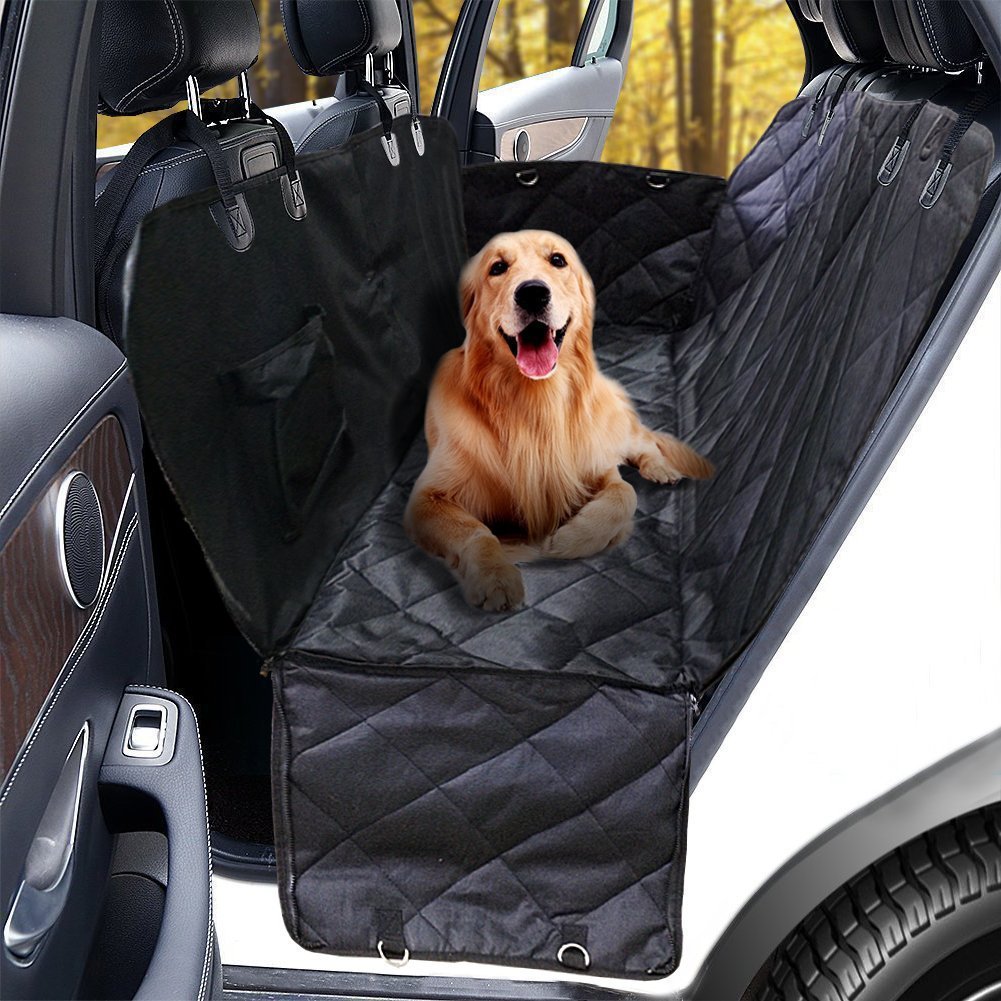 Luxurious Quilted Rear Double Seat Dog Mat