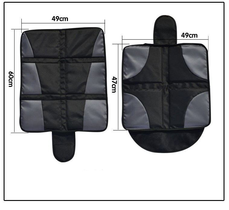 Child Baby Car Seat Protector with Organizer Bag Waterproof Fabric Interior Kits