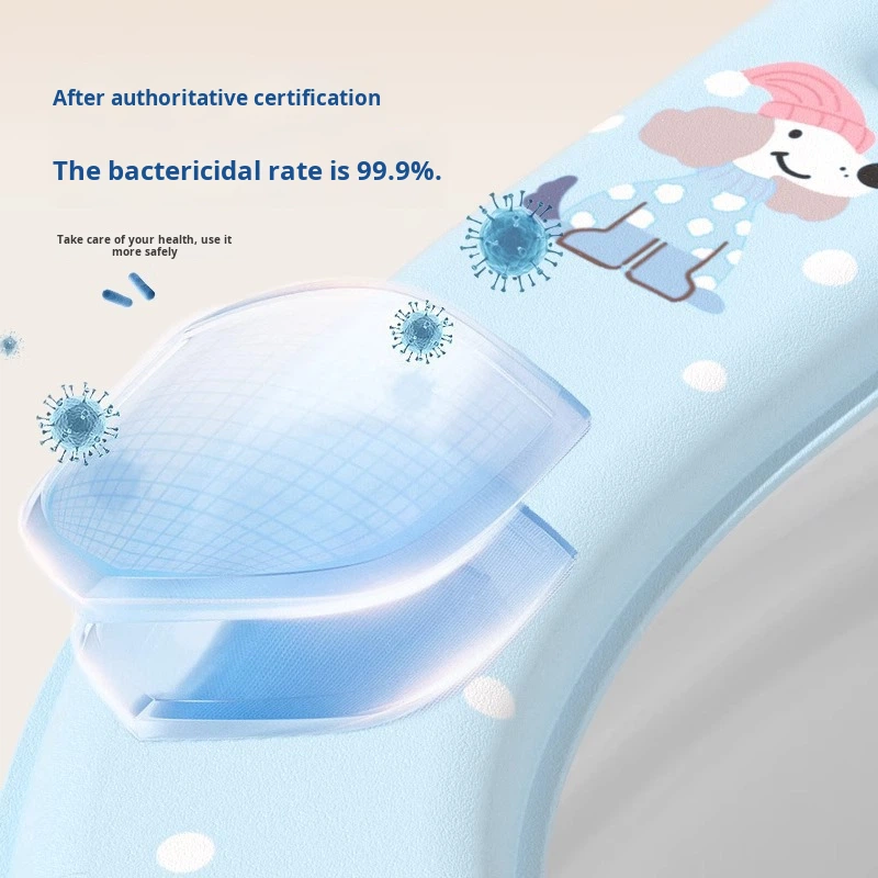 Waterproof Disposable Toilet Seat Cover EVA Thickened Cushion Adhesive All-Season Universal Printed Style