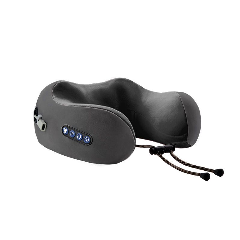 Electric Neck Massager U Shaped Pillow Multifunctional Portable Shoulder Cervical Massager Travel Home Car Relax Massage Pillow