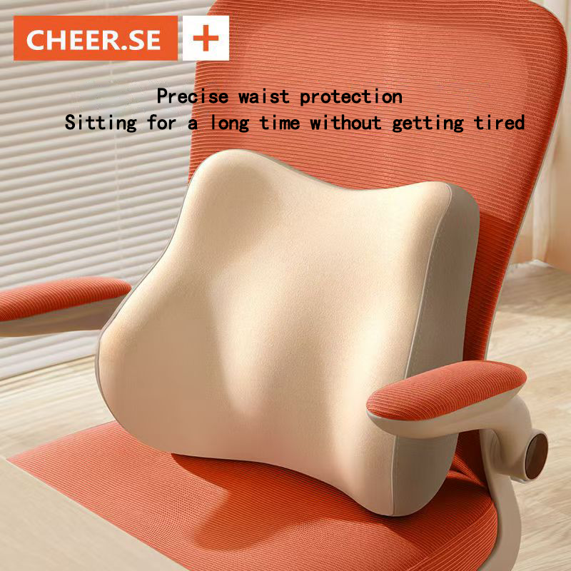 Lumbar Ergonomic Cushion Memory Foam Pillow Back Support Cushion