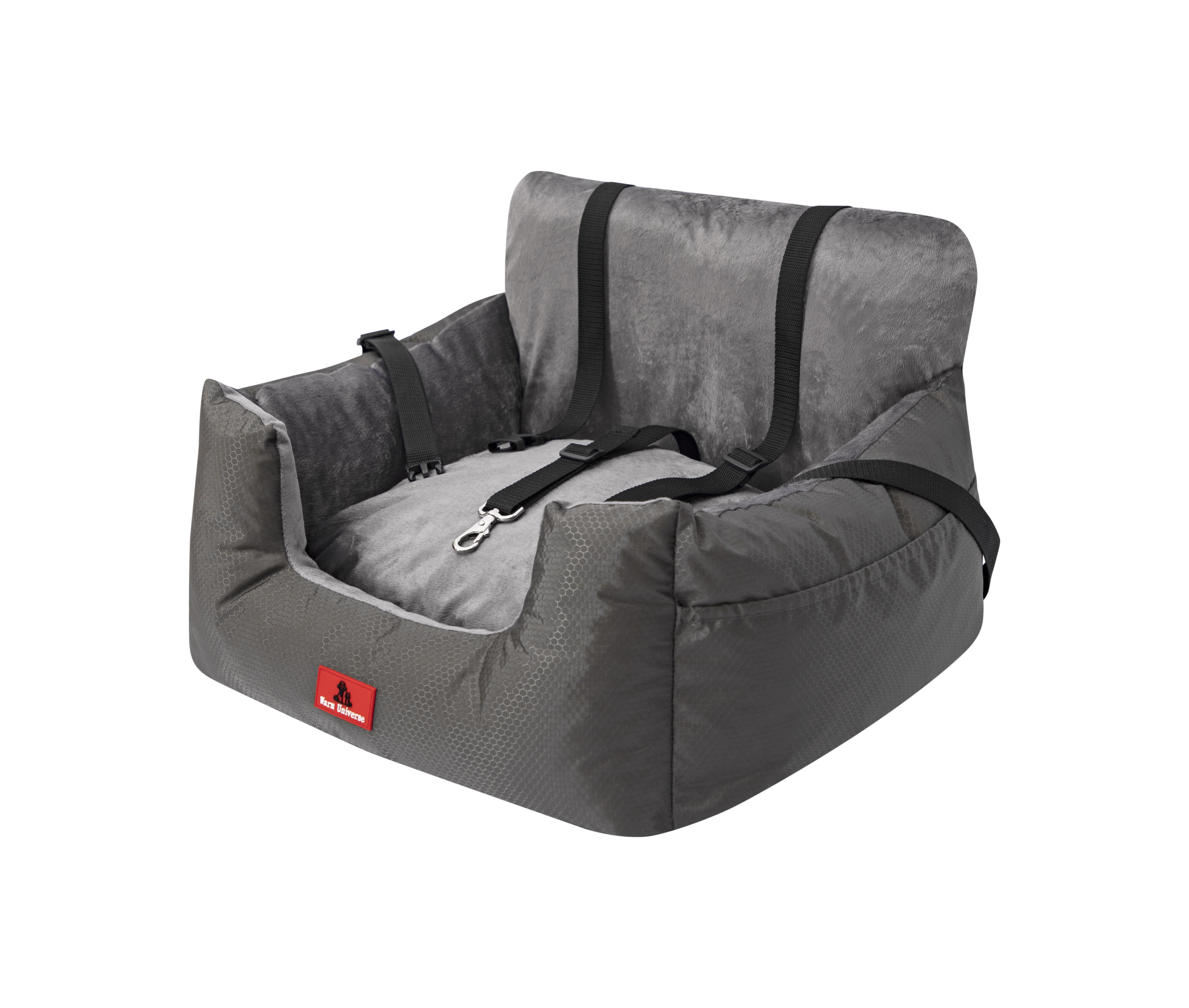 Pet Car Safety Seat Cushion Durable Waterproof Oxford Fabric Solid Square Memory Foam Removable Cover Dog Cat Car Seat