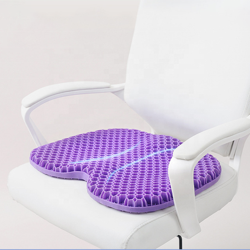 New Gel Seat Cushion With Enhanced Support Extra Large Office Chair Cushion For Sciatica Tailbone Pain Relief TPE Cushion
