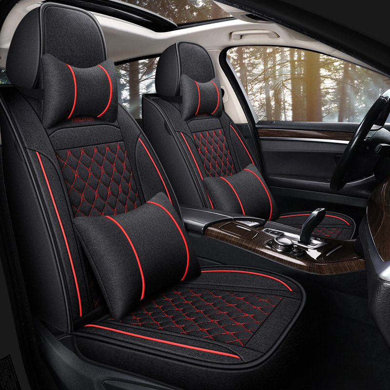 Wholesale Universal Premium Car Seat Covers Full Set Luxury Seat Covers for Cars