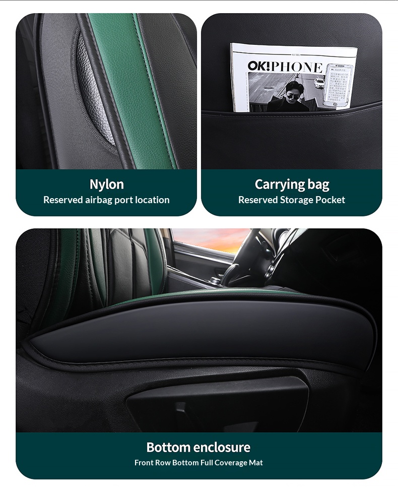 Luxury Sport Leather Car Seat Cover