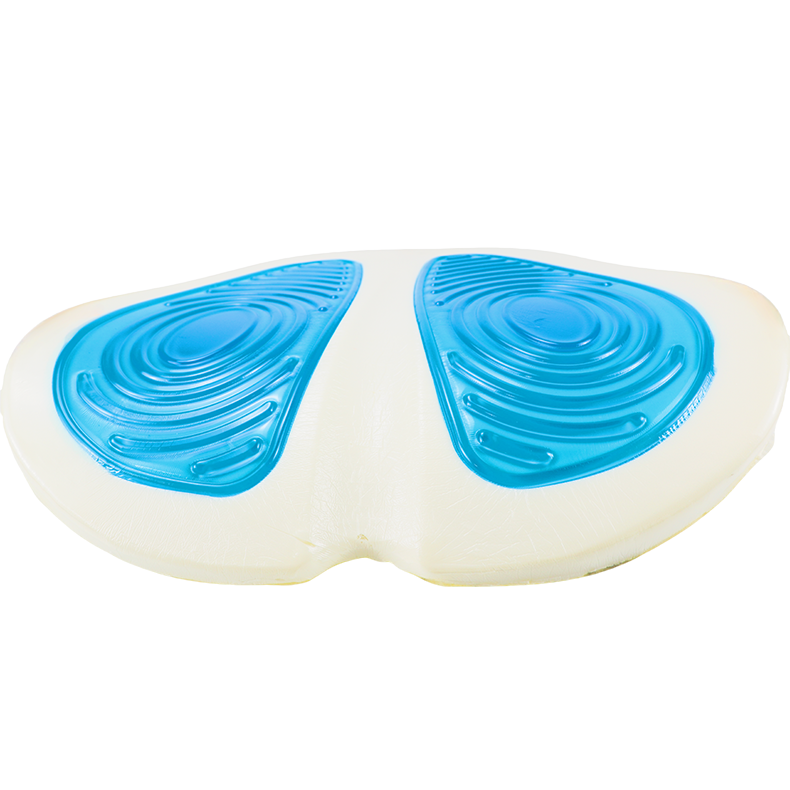 Portable Strong Support Cooling Gel Seat Cushion Memory Foam Sitter Cushion Office Gel Seat Cushion Ergonomic Orthopedic