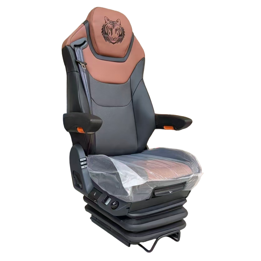 Hot Sale Leather Airbag Aero Truck China Factory Supplier Pneumatic Suspension Seat Truck Modified Driver Seat