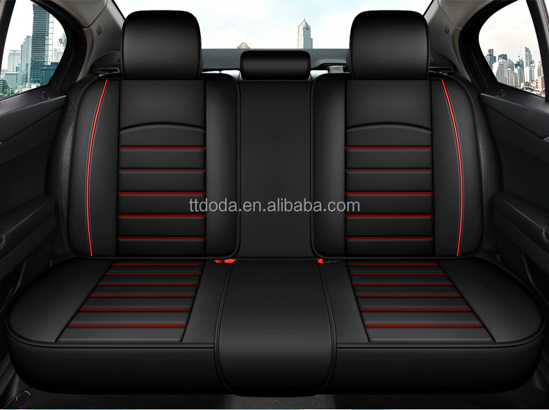 5 Colors Whole-surround Leather Seat Cover