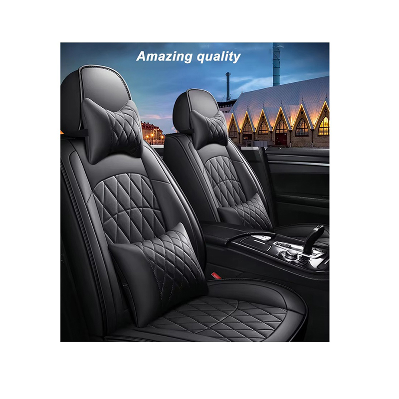 Factory Supply High Quality Waterproof 5D Leather Car Seat Cover Universal 5 Seats Protector Auto Seat Covers