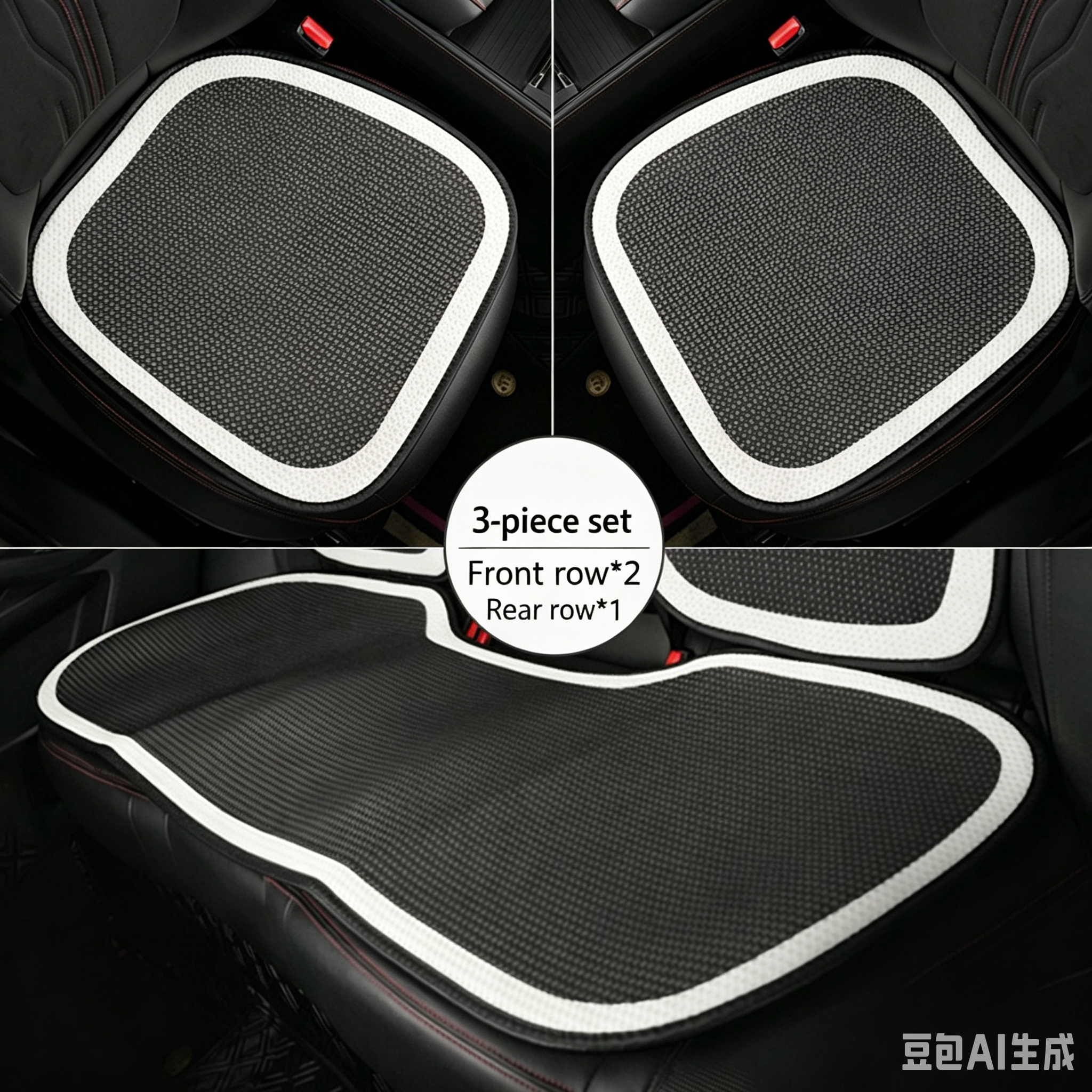 Universal Car Seat Cushion Breathable Ice Silk Summer Car Seat Cover Protector Pad Mat Dust Proof Interior Accessories