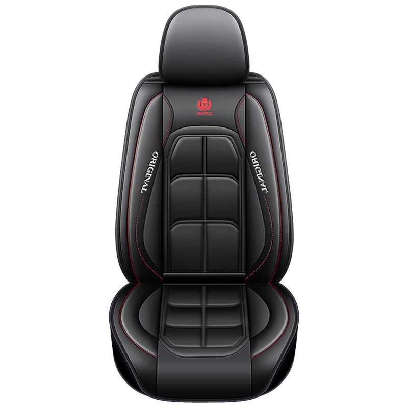 Hot Selling Luxury Leather Full Set Four Season Universal Car Seat Cover Set