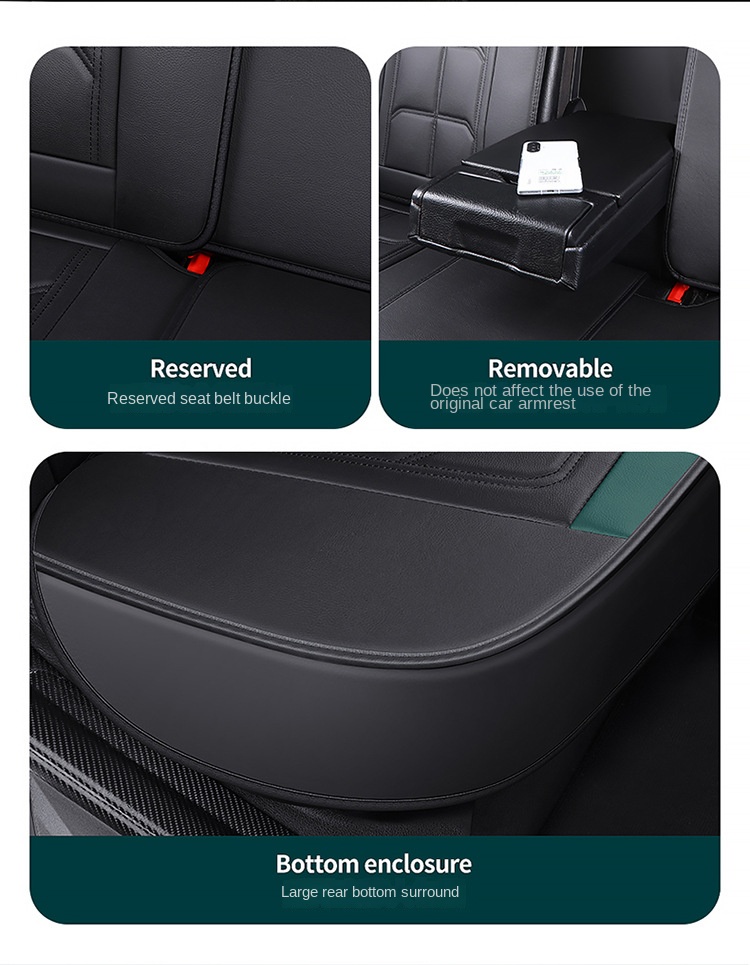 All-Car Ten-Piece Sports Full Set Leather Cover Fully Encircled Four Seasons Universal Wear-Resistant Dirt-Resistant Car Seat