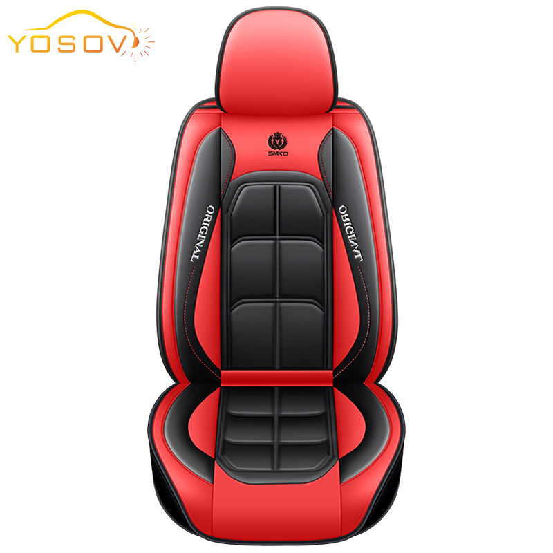 Single Seat Driver All Inclusive Cover Full Leather Car Seat Cushion All Season Universal Pad