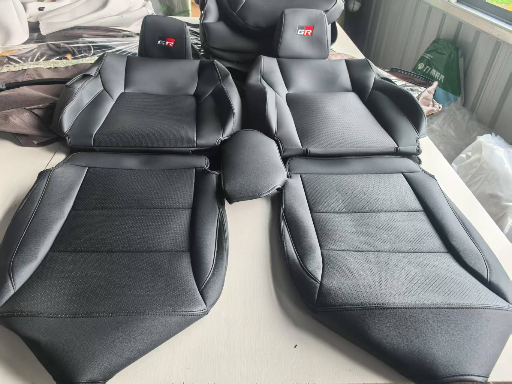 TH High-End Luxury Full Set Custom Automotive Cover Durable and Comfortable Leather Car Seat Cover for All Models