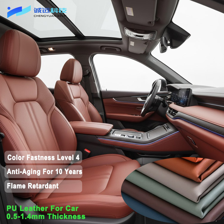 Bangladesh Custom Eco Friendly 1.3mm Embossed Universal Size Seat Cover Synthetic Nappa Foam Car Back Cushion PU Leather For Bag