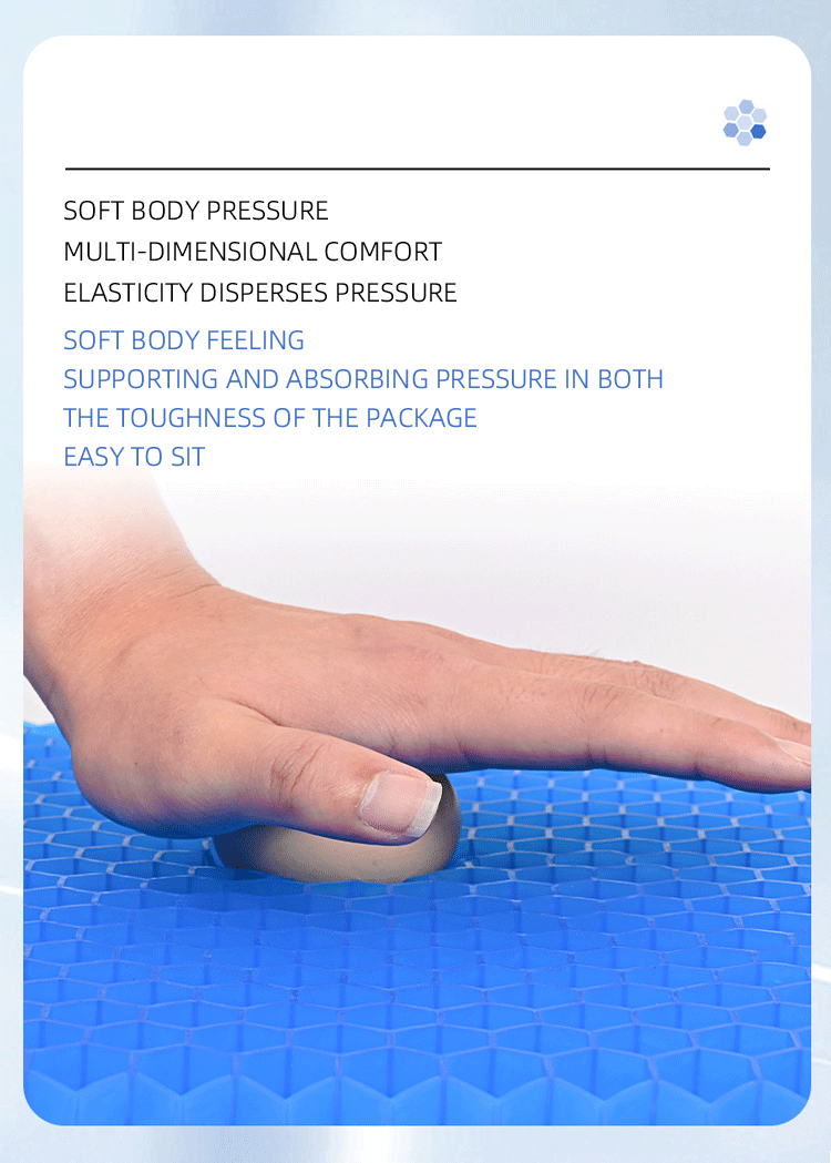 TPE Honeycomb Gel Folding Mat Detail 4