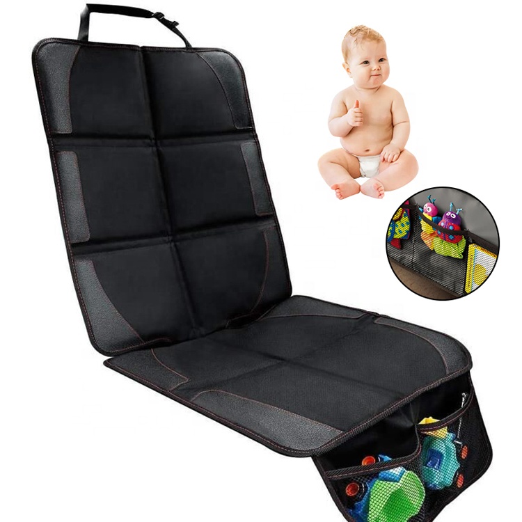 Waterproof Lengthen Non-Slip Safety Cushion Universal Baby Car Seat Cover Durable Seat Protector for Back Seat