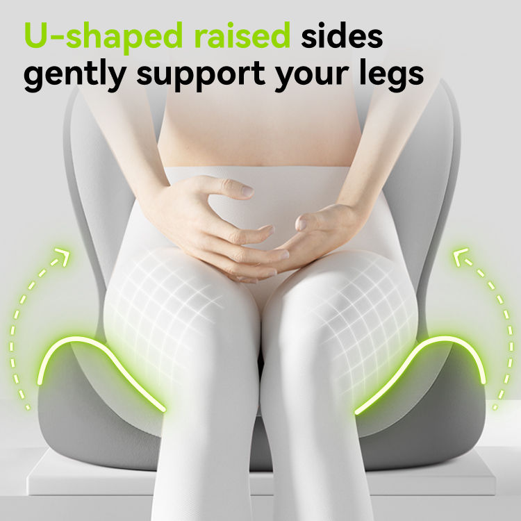 Customizable Orthopedic Office Chair Support Butt Cushion Lumbar Support Pillow Set Memory Foam Coccyx Pain Car Seat Cushion