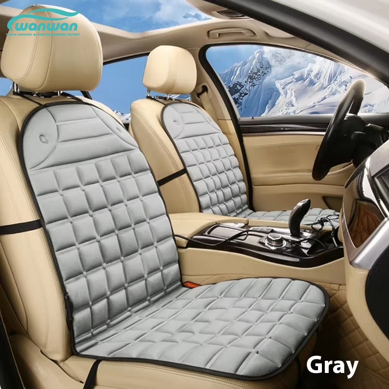 Universal 12V Car Electric Heating Seat Cushion Winter Car Heating Cushion Electric Square Seat Pillow for Cars