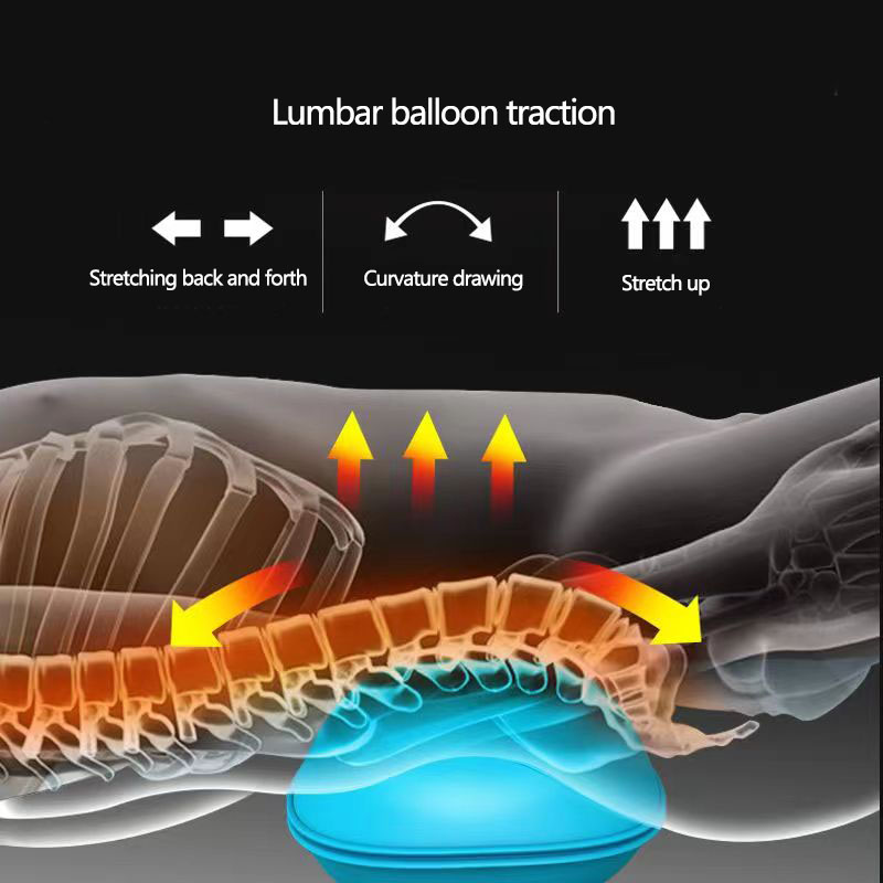 Electric Infrared Massage Mattress Air Pad Roller Electric Full Body Airbag Vibration Stretching Pressure Massage Mat