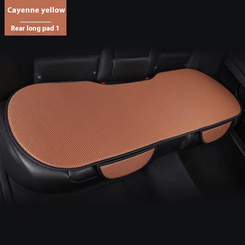 Factory-Generated Sports-Style Summer Car Seat Cover Free Cool Breathable Leather Polyester Fabric Auto Supplies