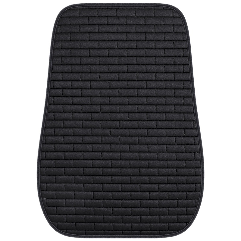 Amazon Manufactured Four-Season Universal Car Seat Covers Single or Square Cushion Long Linen Backrest Three-Piece Design