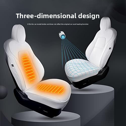 Model Y Nappa Leather All Weather Car Seat Protection Waterproof All Colors Car Seat Cover for Tesl Model Y