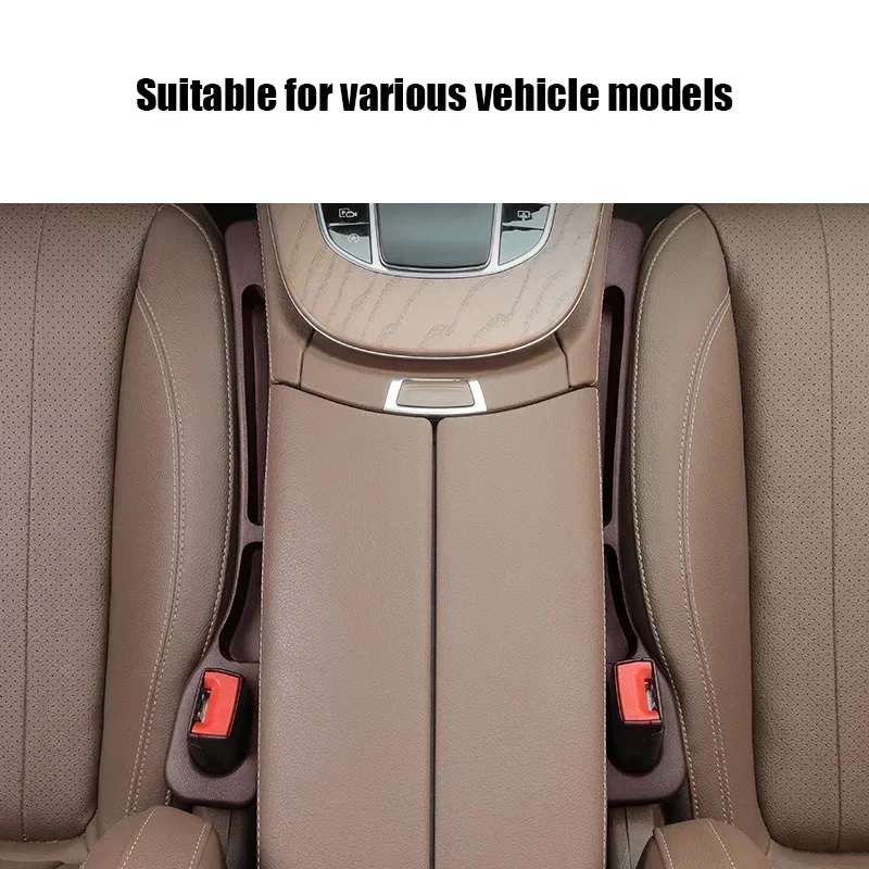 Car Seat Gap Filler Stuff Side Seam Universal PU Car Gap Filler Seat Gap Storage Organizer Car Interior Accessories W24-615