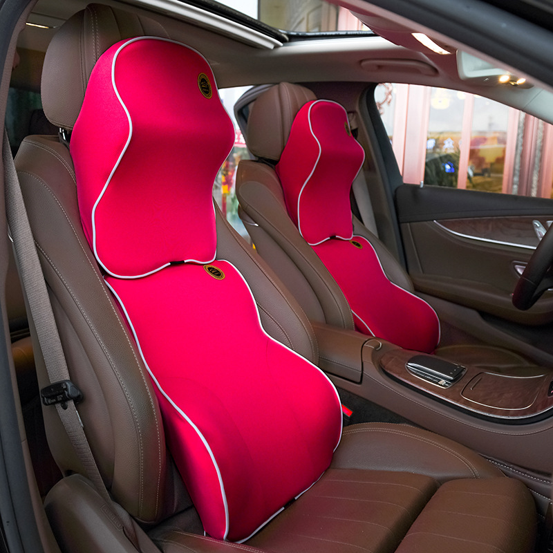Wholesale Memory Foam Car Seat Cushions &amp; Neck Pillow Headrest Lumbar Support Pad