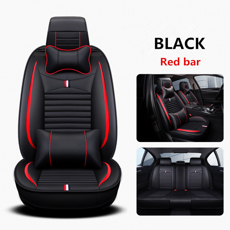 High Quality Waterproof Universal Custom Car Seat Covers Four Seasons Leather Seat Cover Car Full Set