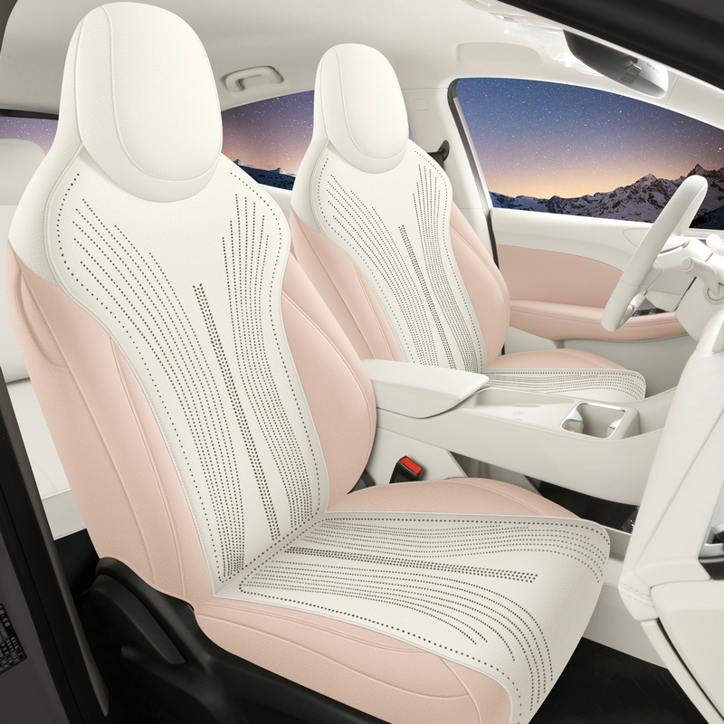 Custom Fit Suede Car Seat Cover for MG4 Full Set All-Season Vehicle-Specific Protective Car Decoration Accessories