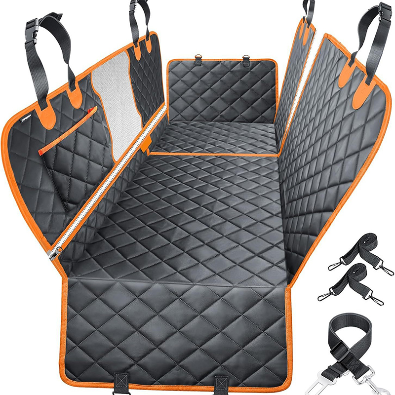 Wholesale Eco-Friendly Anti-Slip Luxury Waterproof Oxford Dog Car Seat Covers for Pet Backseat