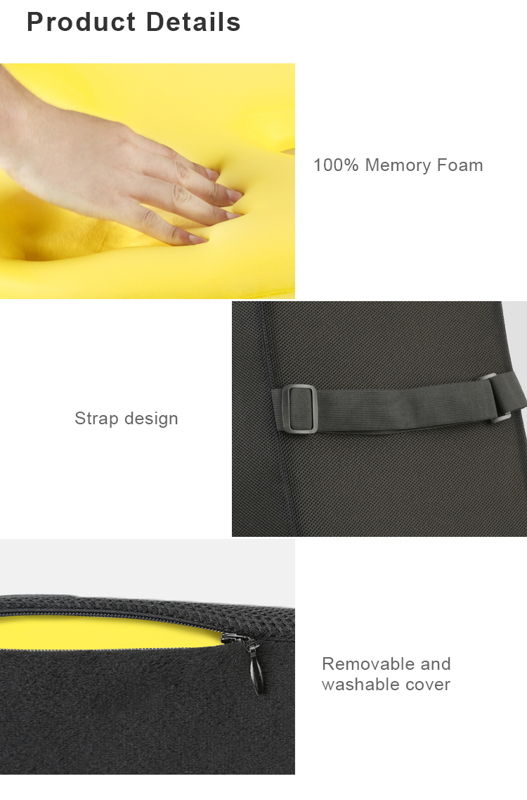 Memory Foam Lumbar Cushion Feature 7