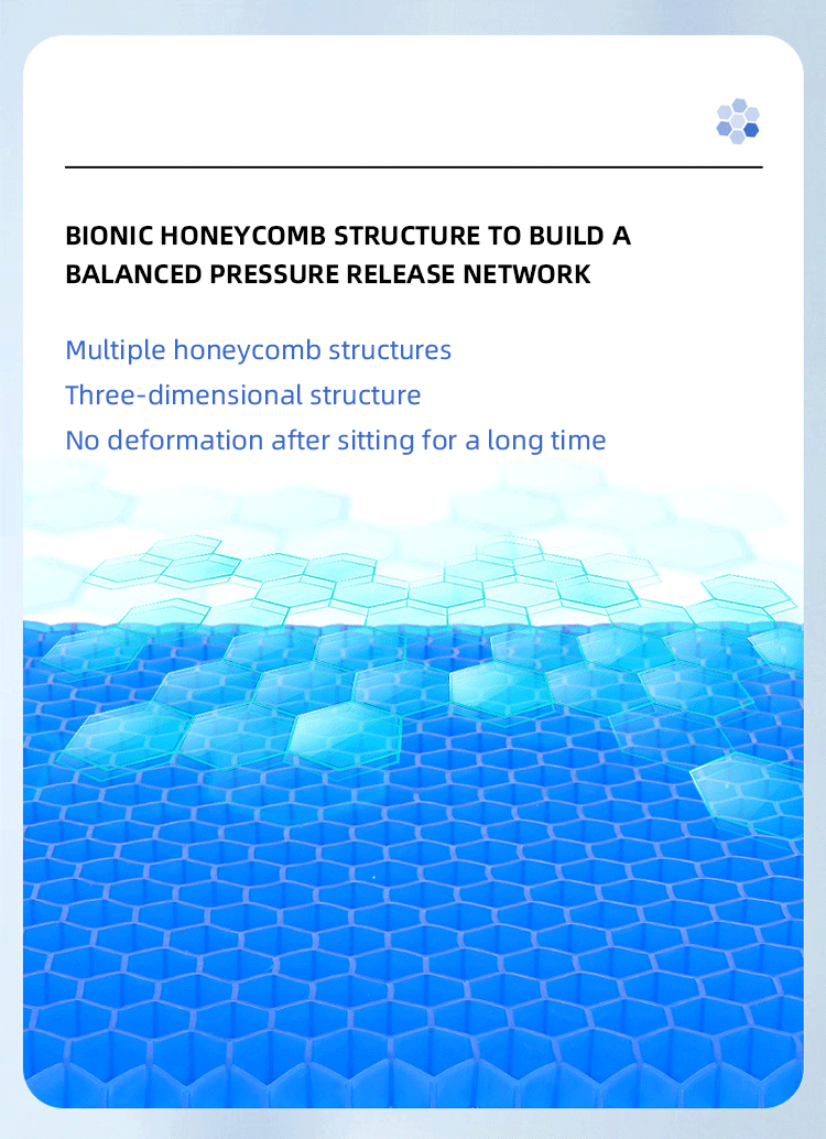TPE Honeycomb Gel Folding Mat Detail 3