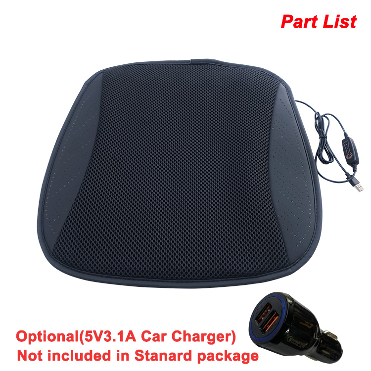 Car seat cushion detail 6