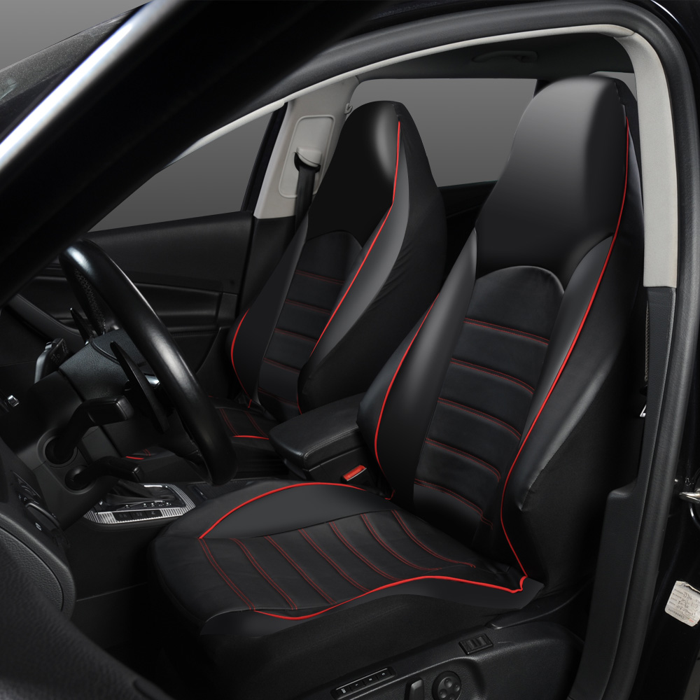 Auto Interior Car Seat Protector 2PCS Front Fashion Style High Back Bucket for toyota Car Seat Cover