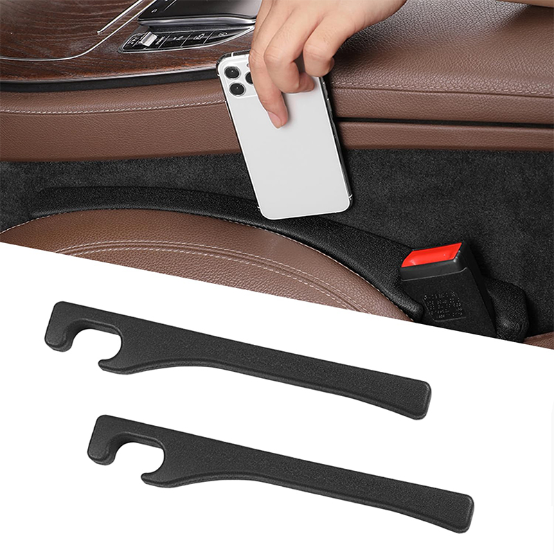 Car Seat Gap Filler Organizer Universal Car Seat Gap Anti-leak Stopper Strip Slot Seat Gap Storage Organizer Accessories